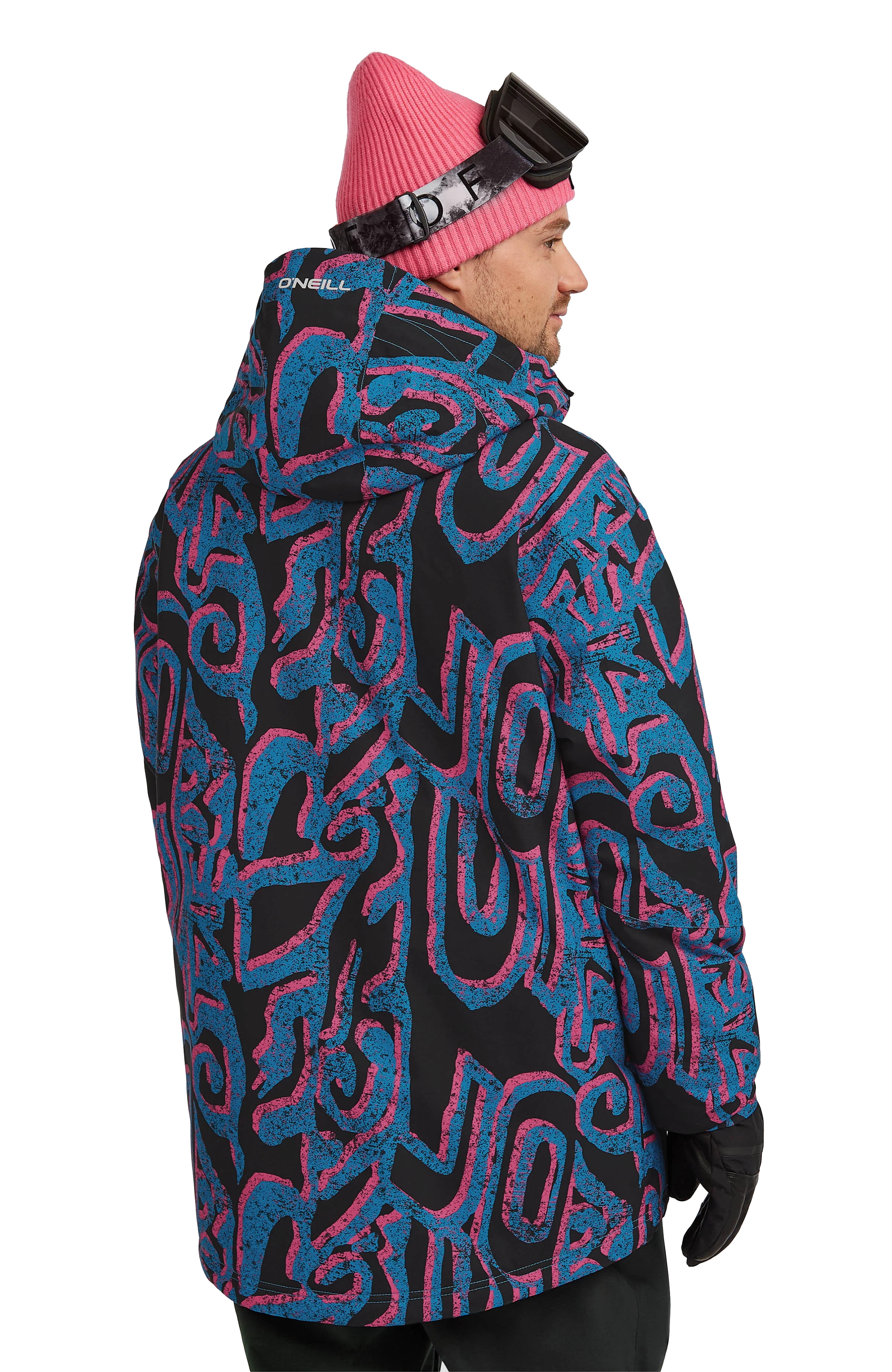 O'Neill Herren FWC'Play ASYMMETRIC Schneejacke Pink Legacy