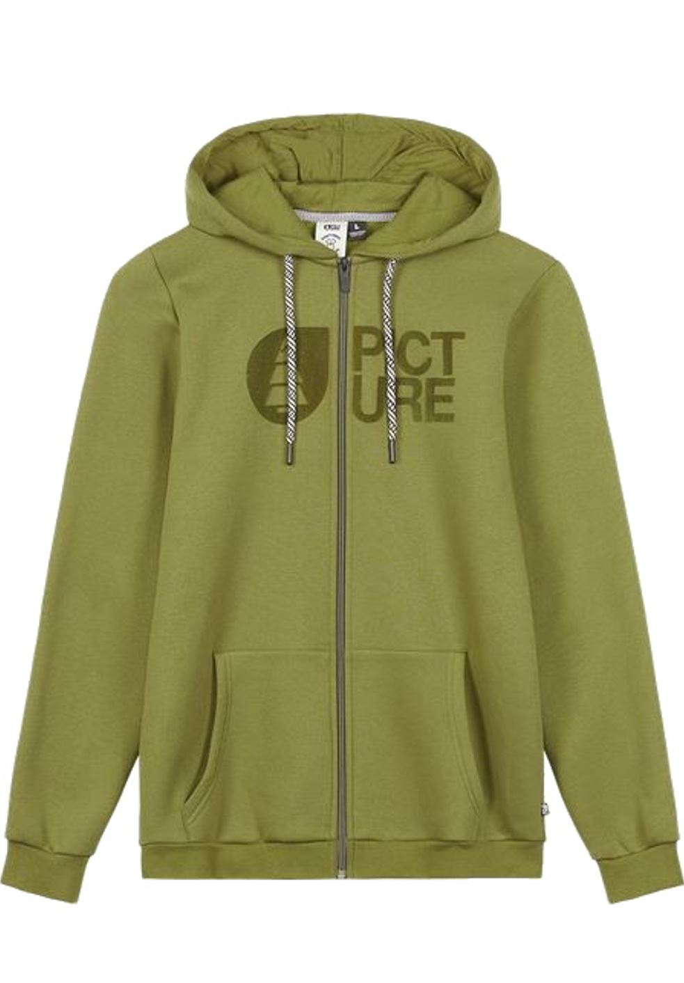 Picture Herren Sweatshirt BASEMENT FLOCK Army Green