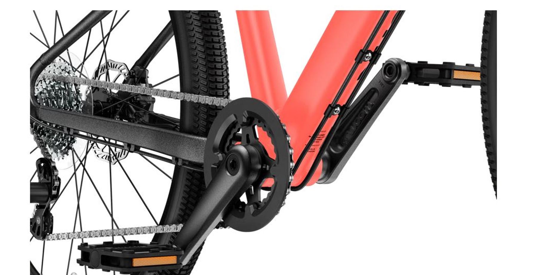 Woom Fahrrad Woom EXPLORE 6 neon coral