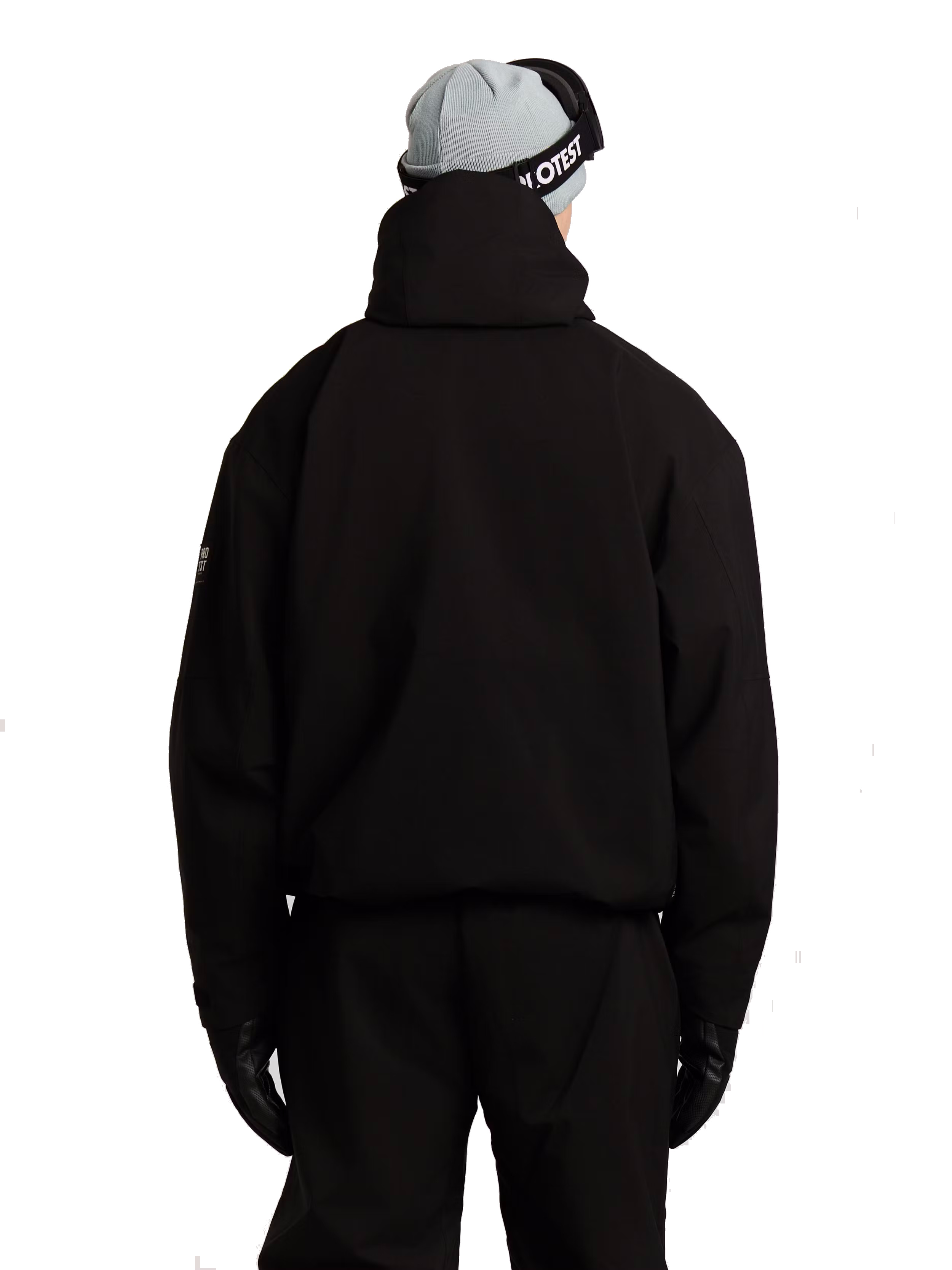 Protest Herren PRTDrifter Oversized Skijacke True Black