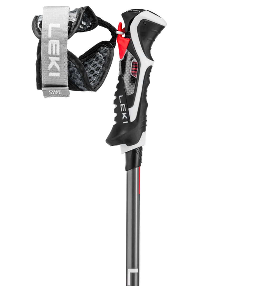 Leki Skistöcke Carbon 14 3D rot