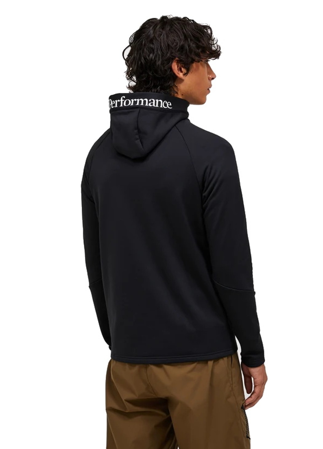 Peak Performance Herren Rider Essentials Midlayer Zip Hood Black