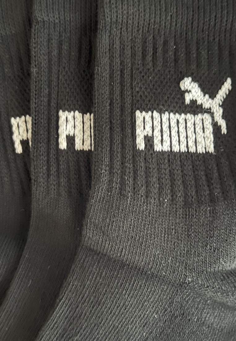 Puma ELEMENTS Short Crew Sportsocken 3-Pack schwarz