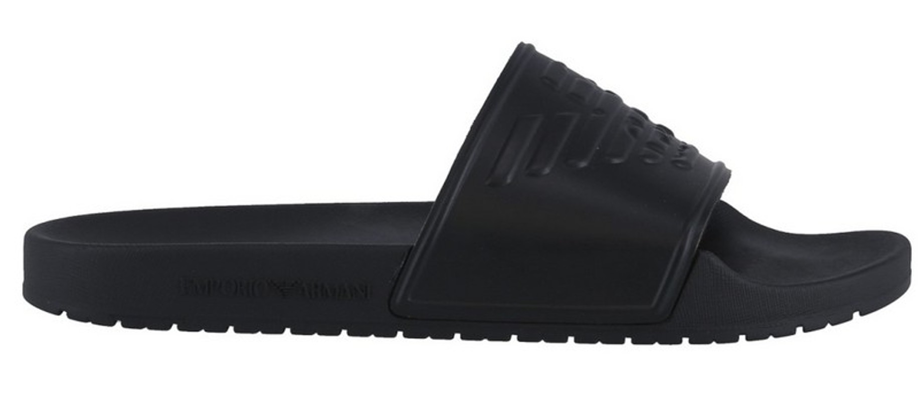 Armani Exchange Badeschuhe black