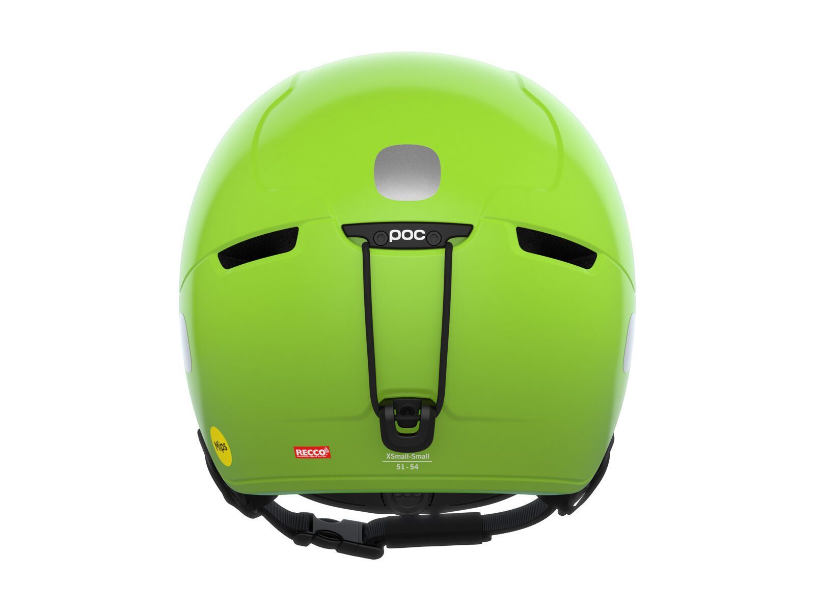 POCito Kinder Wintersporthelm Obex MIPS Fluorescent Yellow/Green