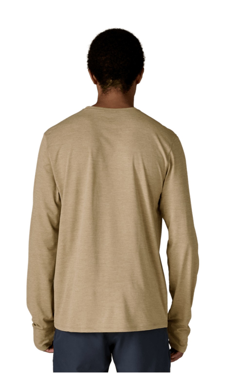Patagonia Herren Longsleeve Cap Cool Sun Light Seabird Grey
