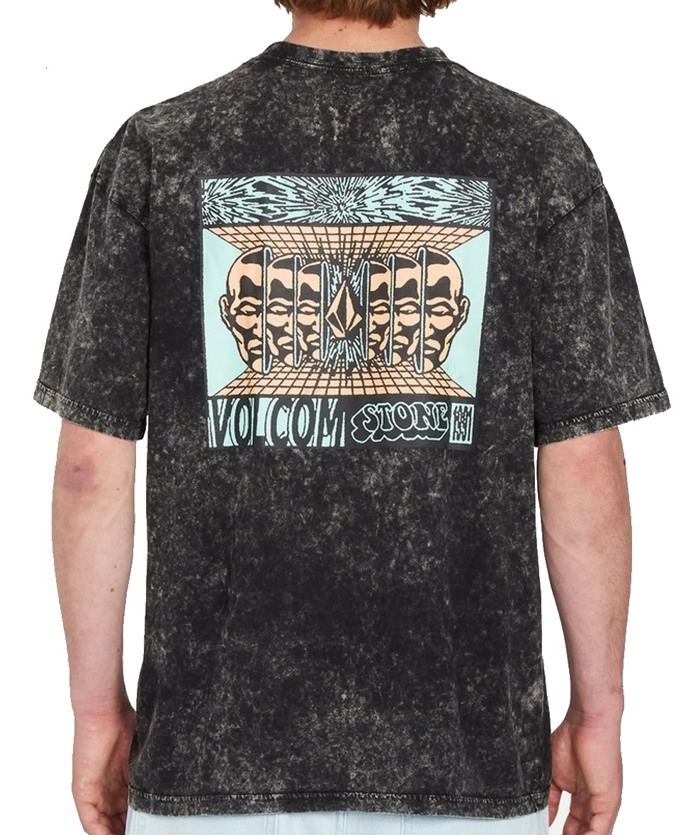 Volcom T-Shirt Mind Invasion schwarz
