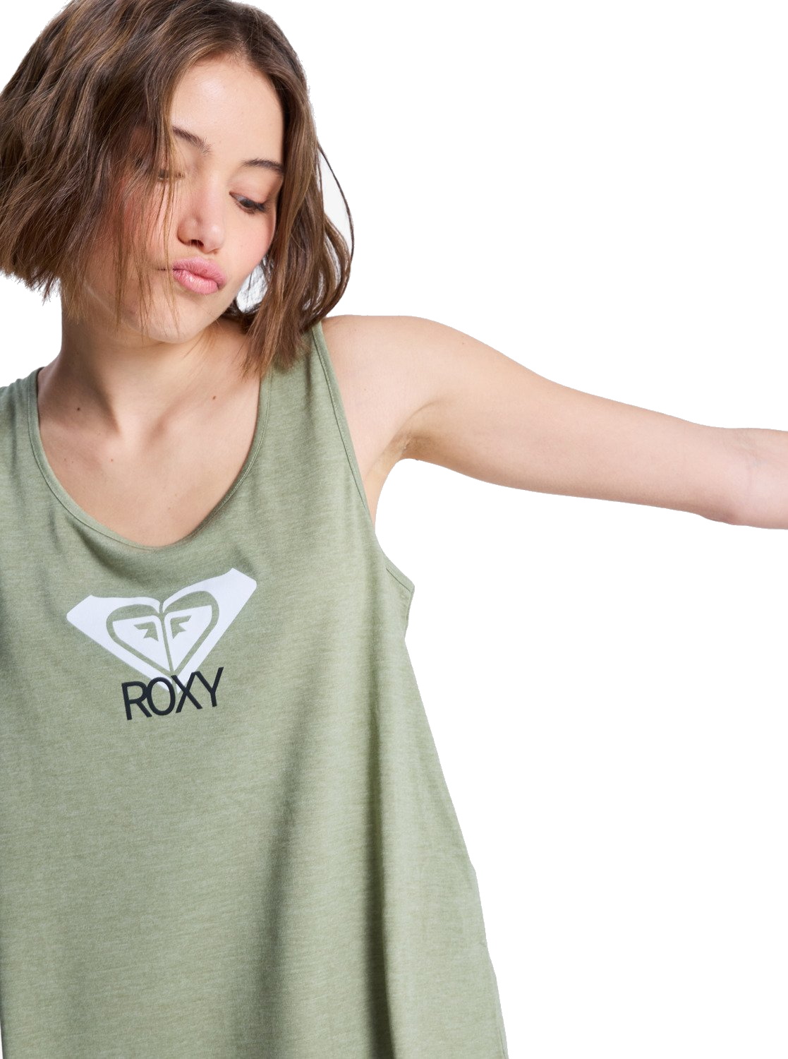 Roxy Damen Top Surfclassic Oil Green