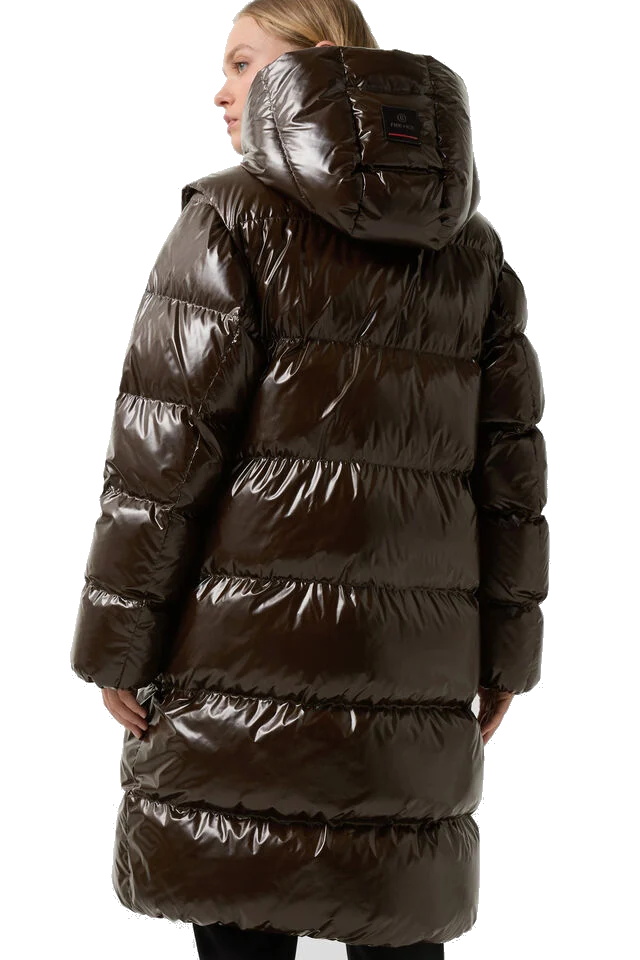 Bogner Fire + Ice Damen 2-in1-Daunenmantel ASTA espresso