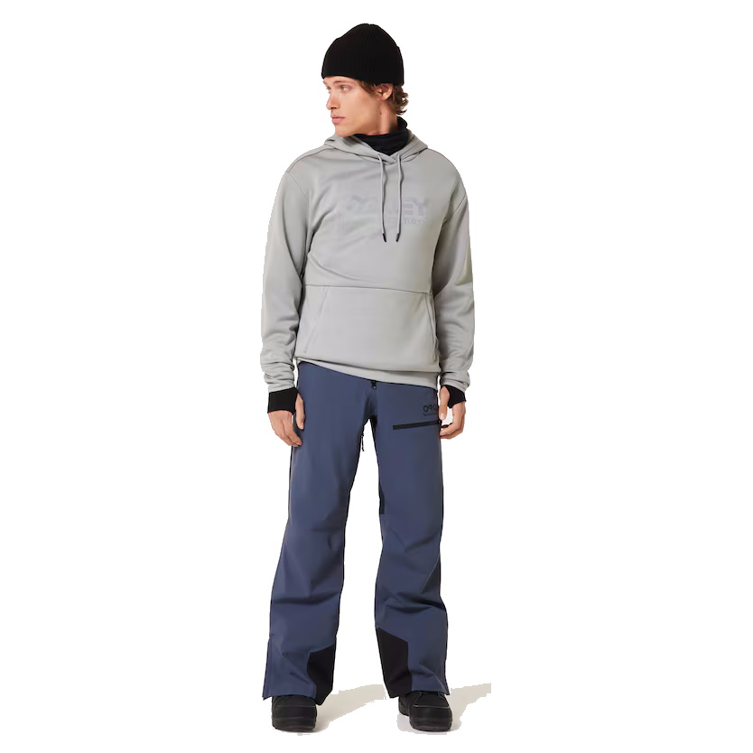 Oakley Herren Rider long 2.0 Hoodie Zement