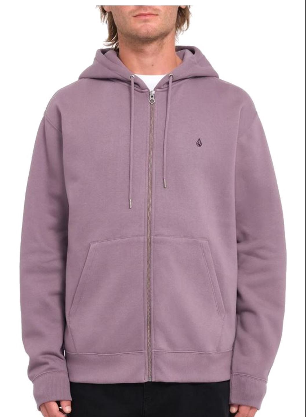 Volcom Kapuzensweatjacke Single Stone Zip Vintage Violet