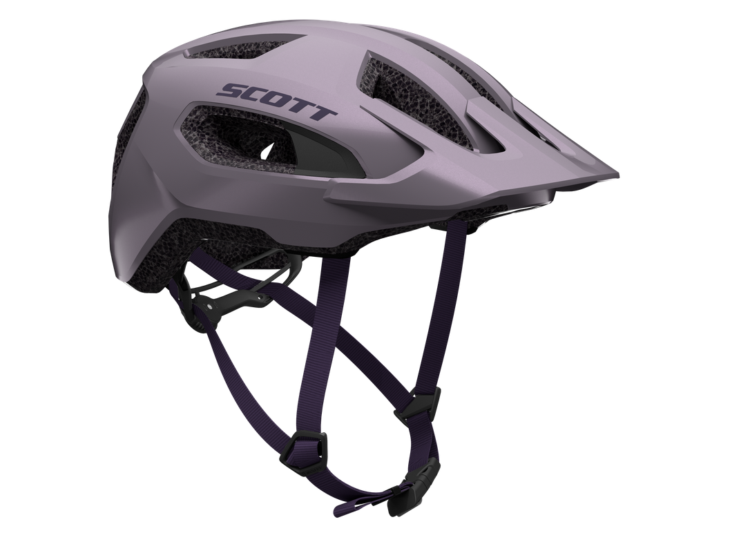 SCOTT Fahrradhelm Supra silver purple