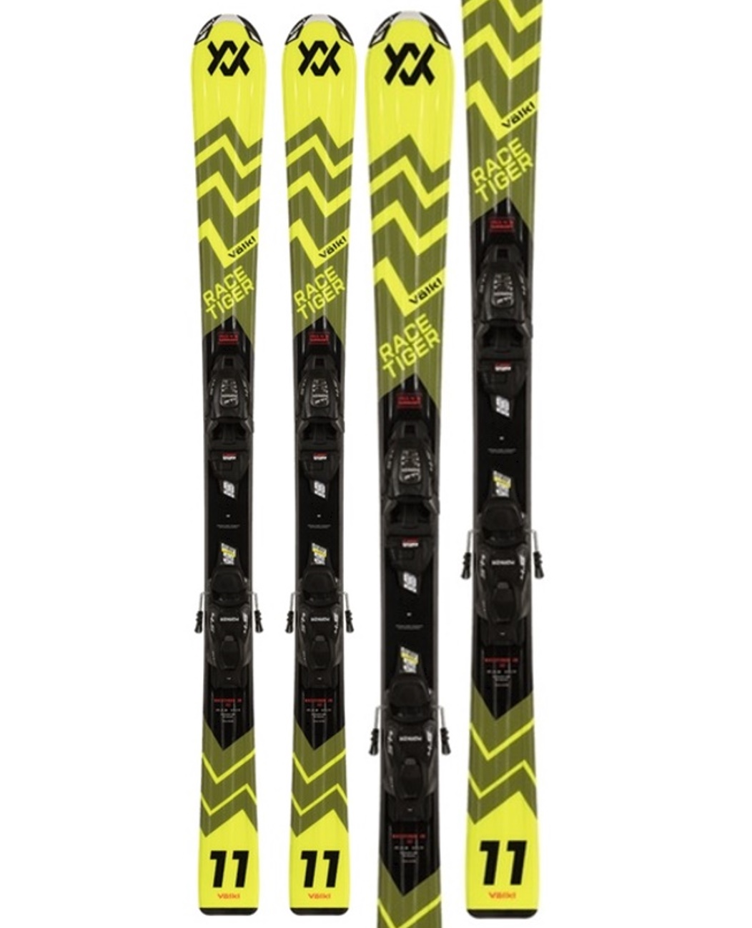 Völkl Racetiger Junior Yellow Skiset 2025 80-90 cm