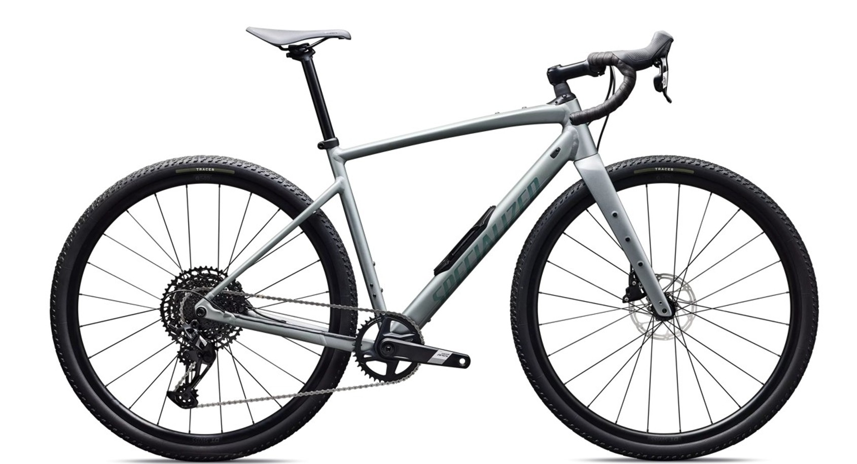 Specialized Gravel Bike Diverge 4 Comp Alloy Satin Shadow Silver / Fjord Metallic 2026