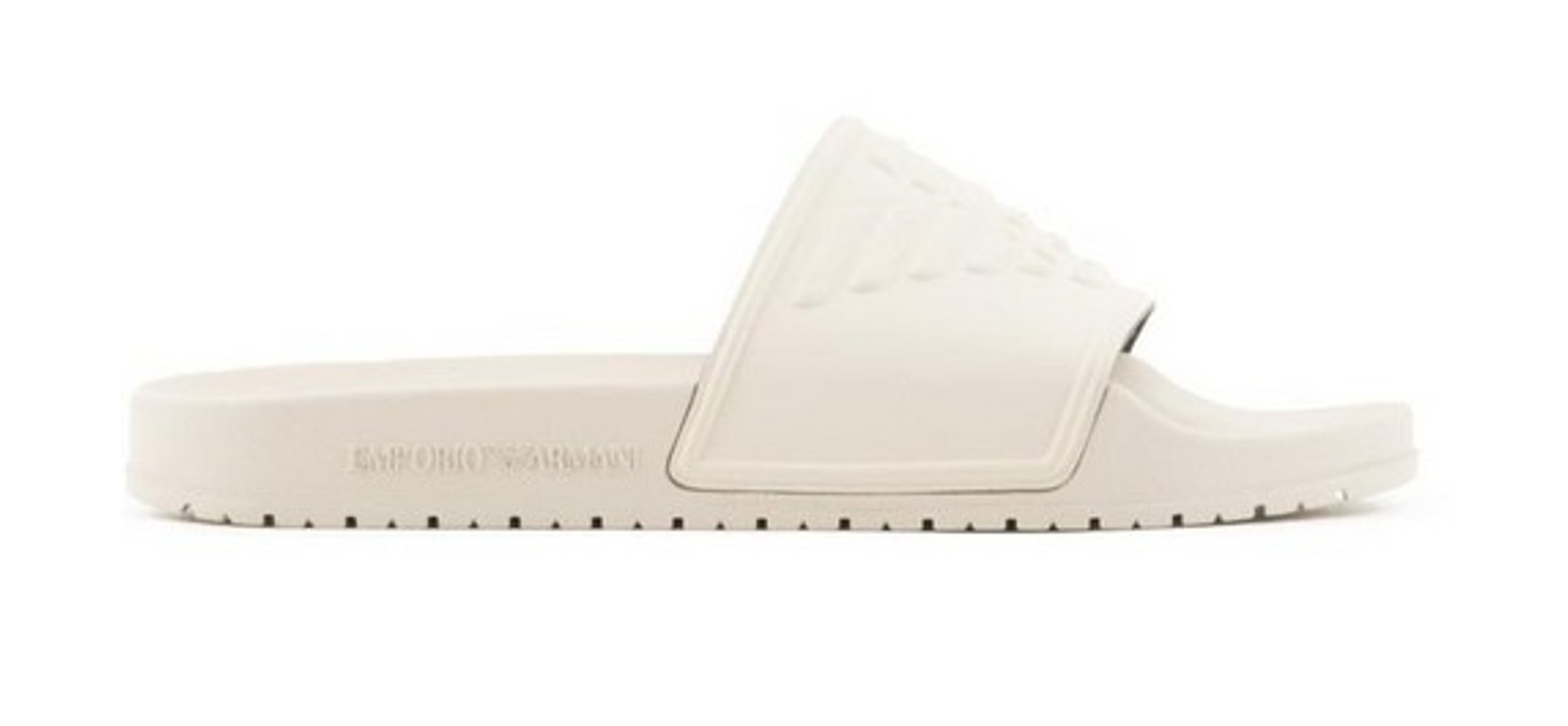 Armani Exchange Badeschuhe beige