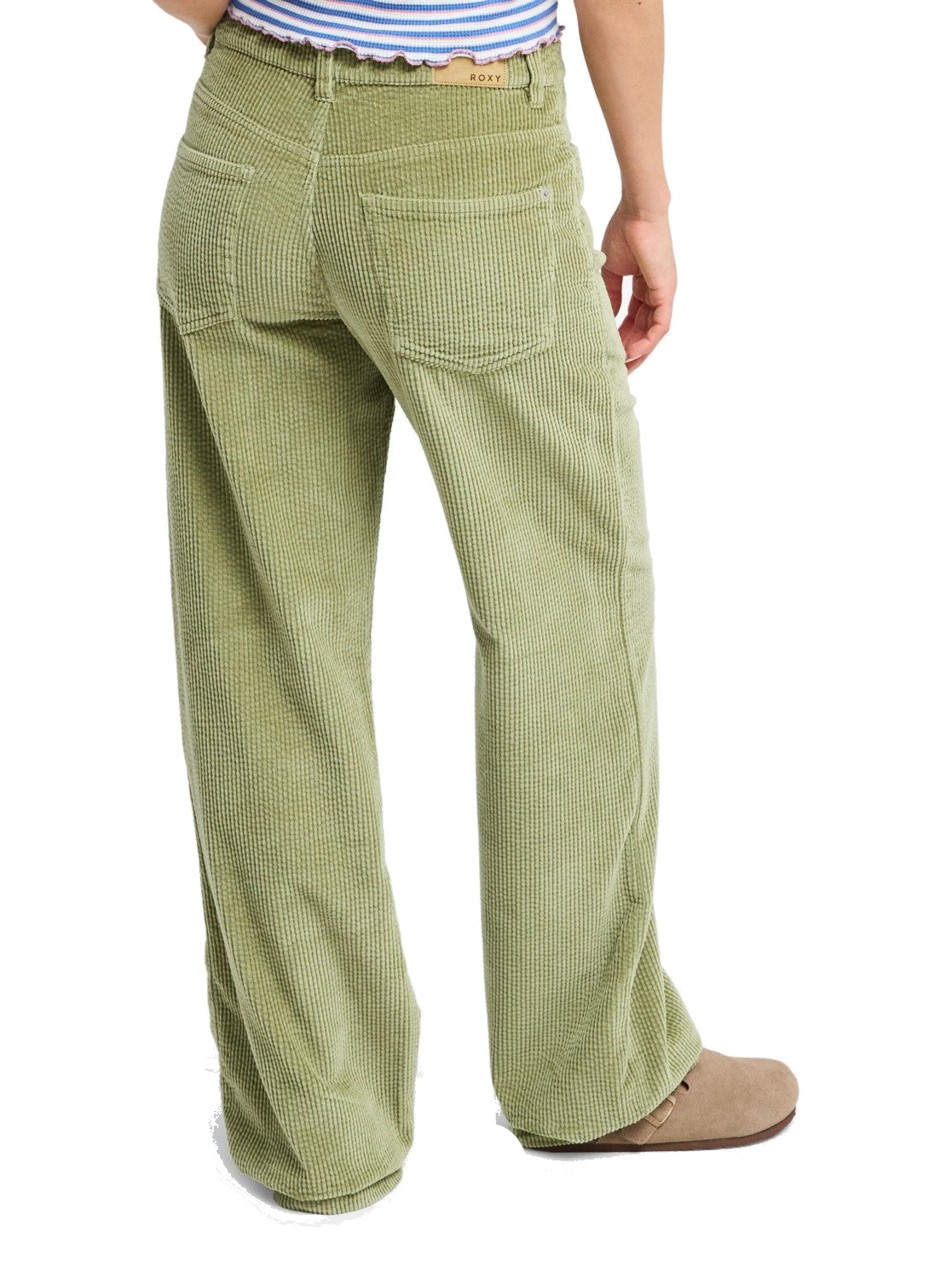 Roxy Damen Kordhose Dawn Patrol Corduroy Oil Green