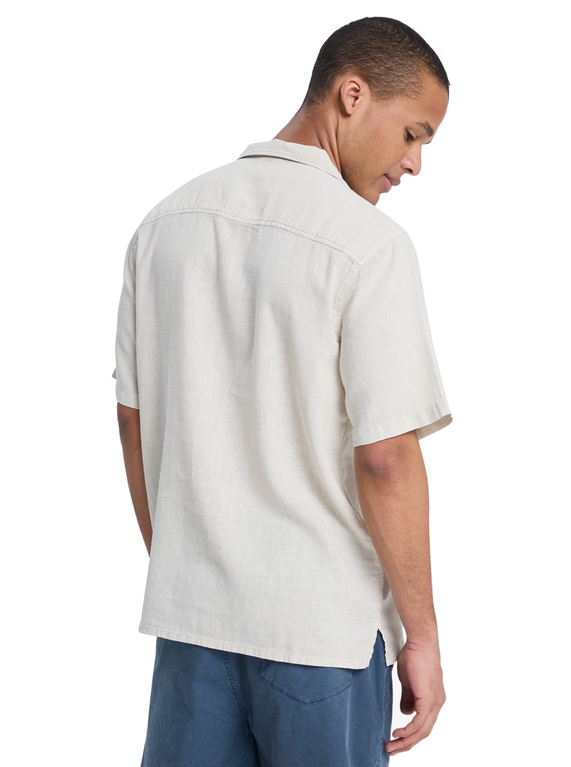 Quiksilver Kurzarm Hemd Sunrise Bone