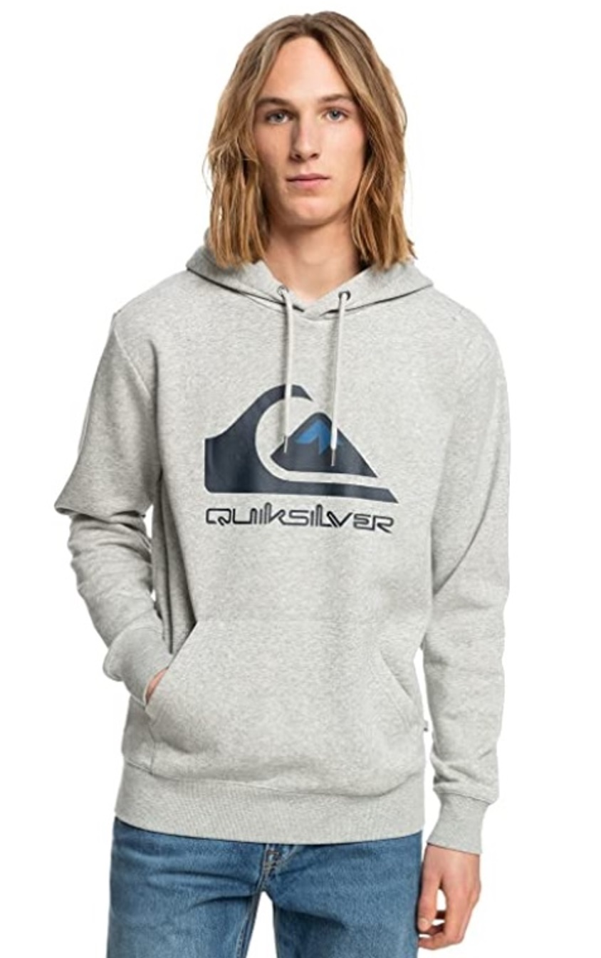 Quiksilver Hoody Big Logo grau