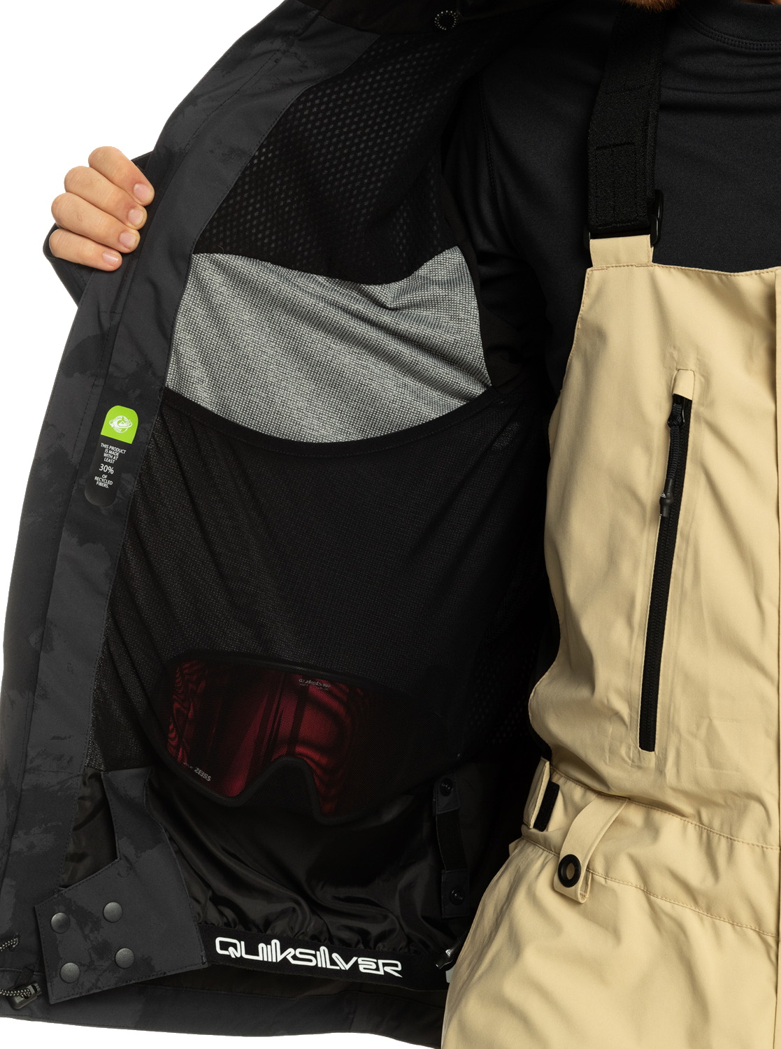 Quiksilver Schneejacke Sammy Carlson Stretch Quest schwarz