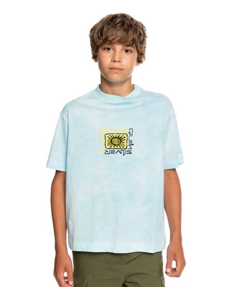 Quiksilver Kinder T-Shirt Slow Dive hellblau