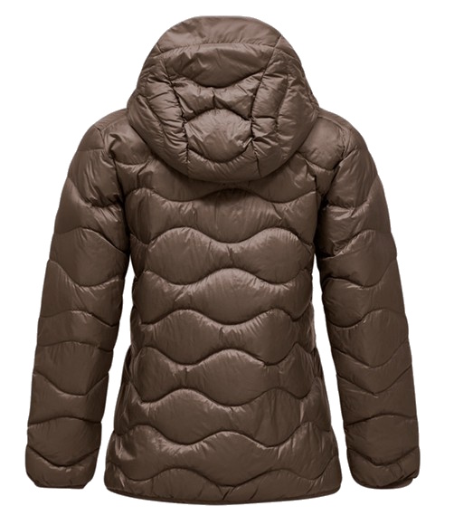 Peak Performance Damen Helium Down Hood Jacke Terrain Tan