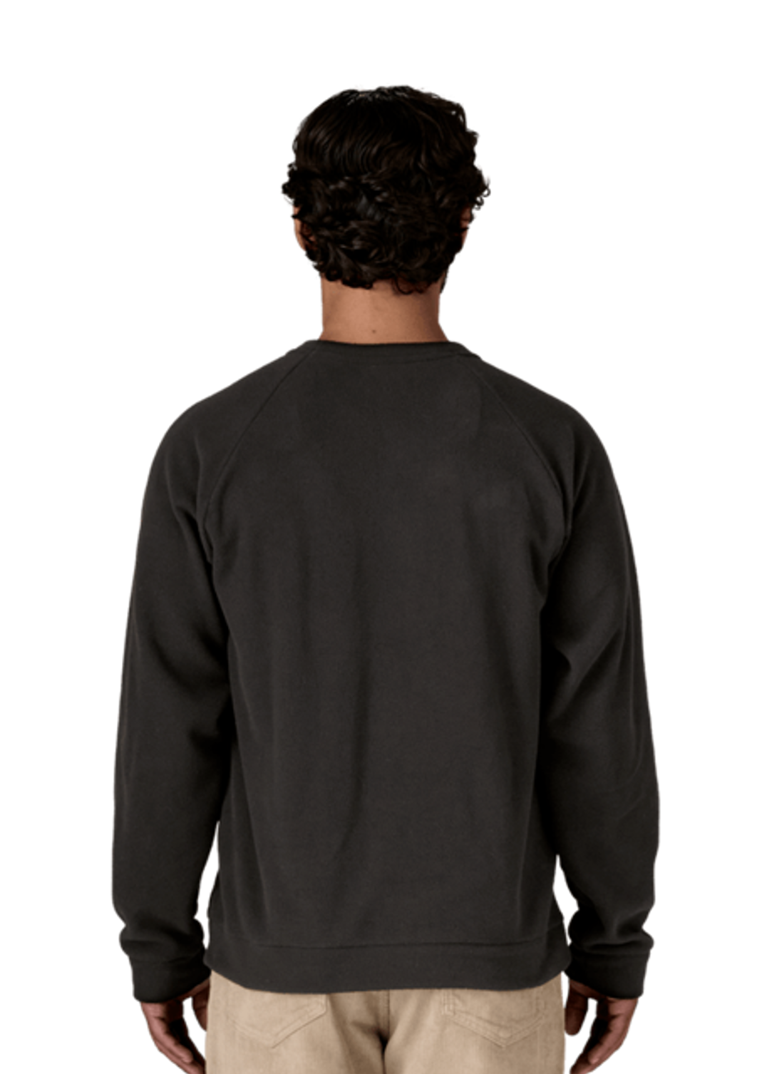 Patagonia Herren Fleece Sweatshirt Micro D Crewneck Black