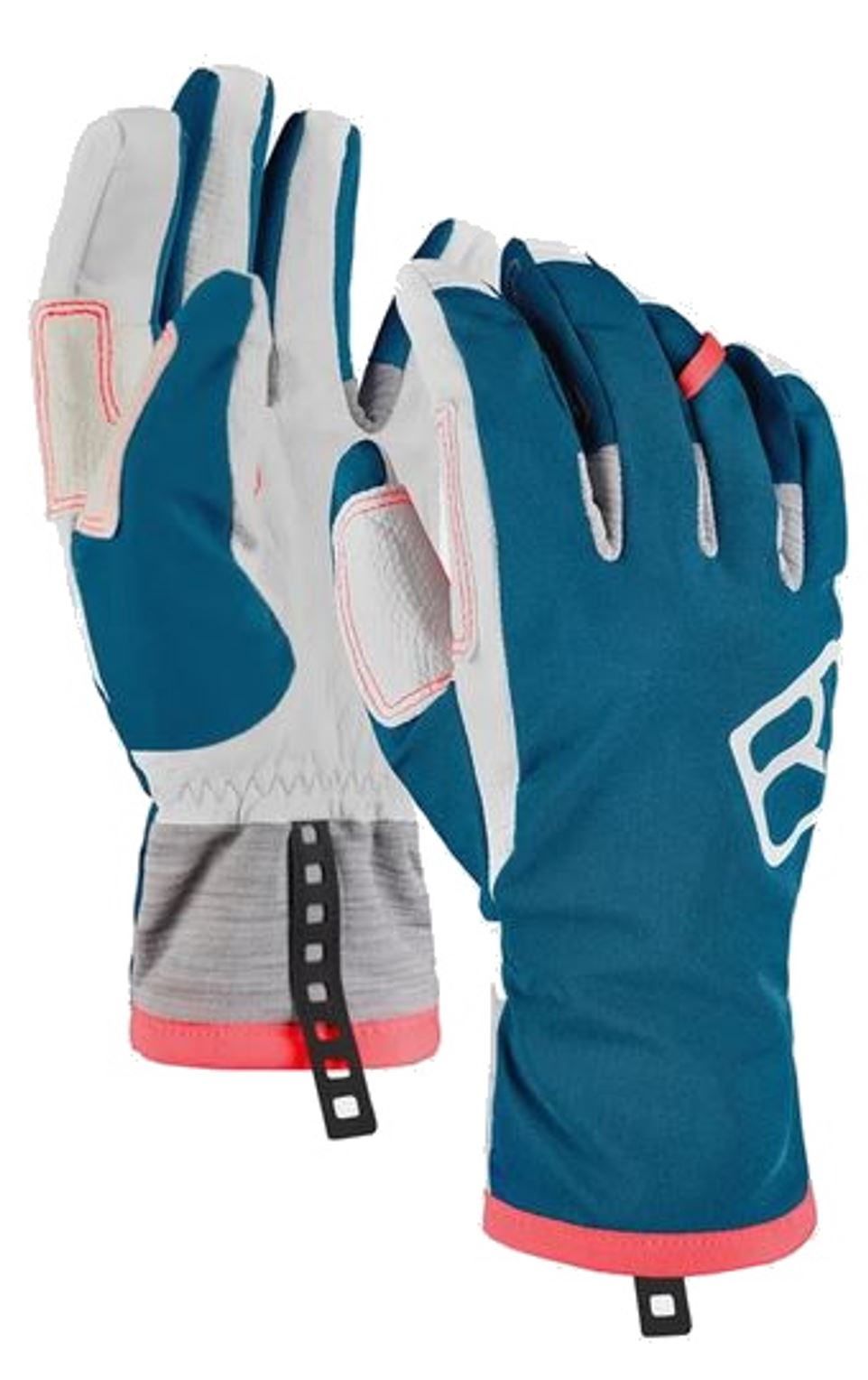 Ortovox Damen Touren Handschuhepetrol blue