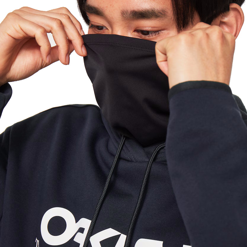 Oakley Herren Rider long 2.0 Hoodie Schwarz/weiß