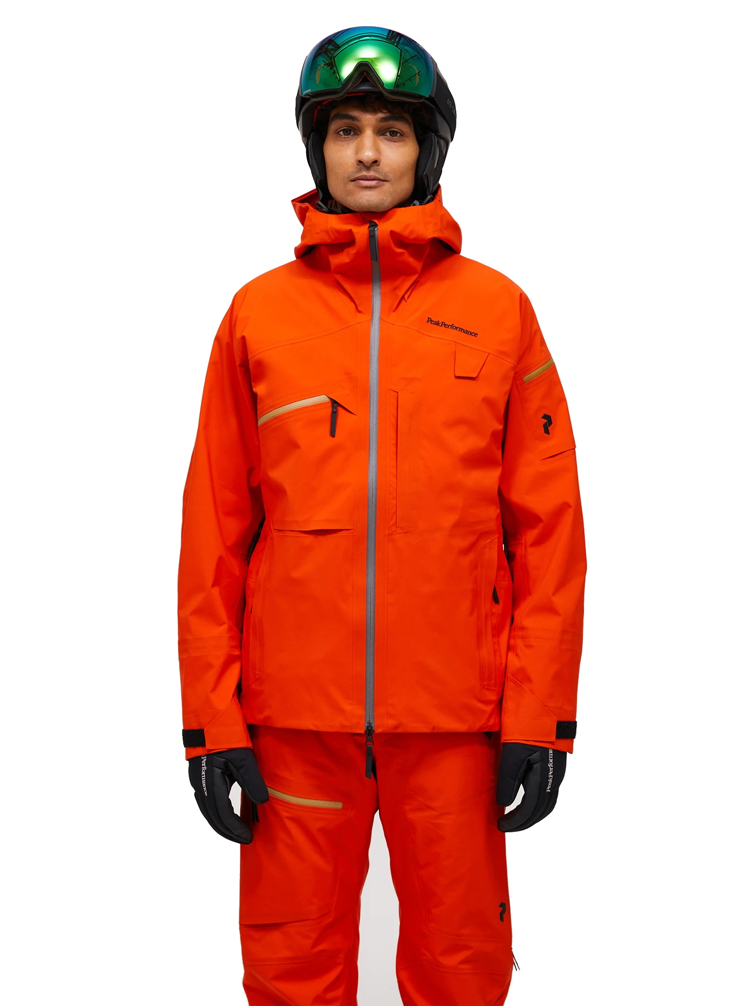 Peak Performance Herren Alpine GORE-TEX 3L Shell Jacke Solar burst