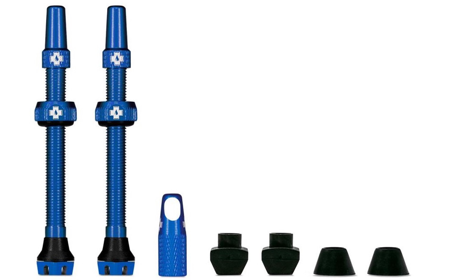 Muc Off Fahrradventile Tubeless Valve Kit V2 blau 60mm