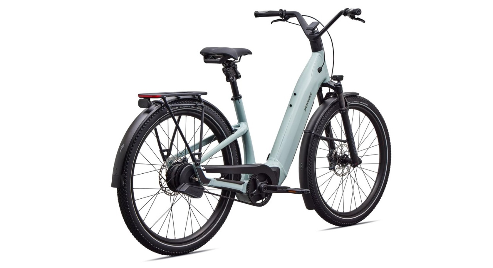 Specialized E-City Bike Como 5.0 IGH NB Gloss Agave Grey / Oak Green Metallic 2027