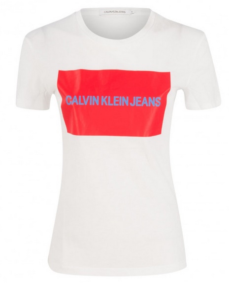 Calvin Klein Damen T-Shirt Institutional Box