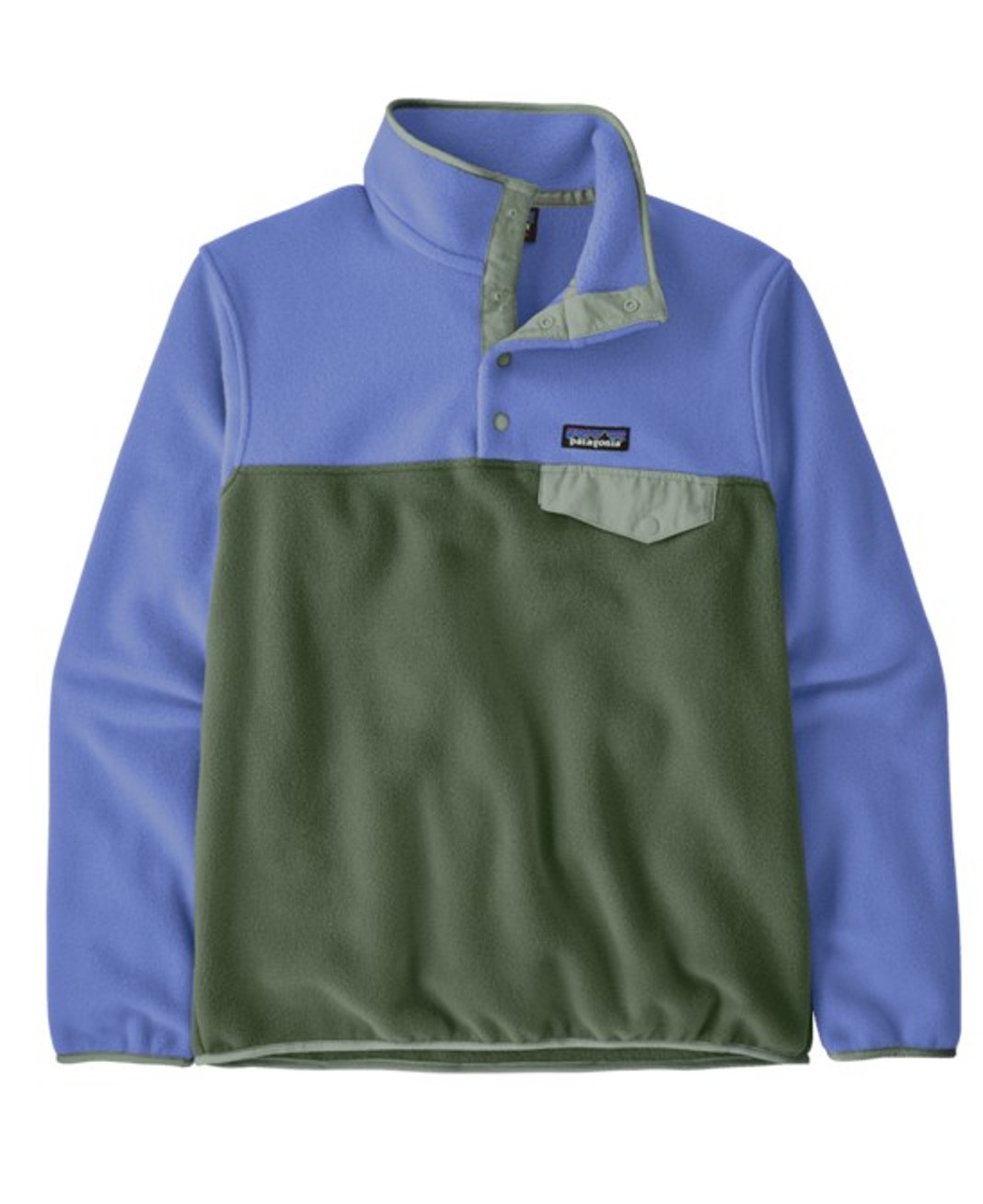 Patagonia Damen Fleece Synchilla® Snap-T® Fleece Canopy Green