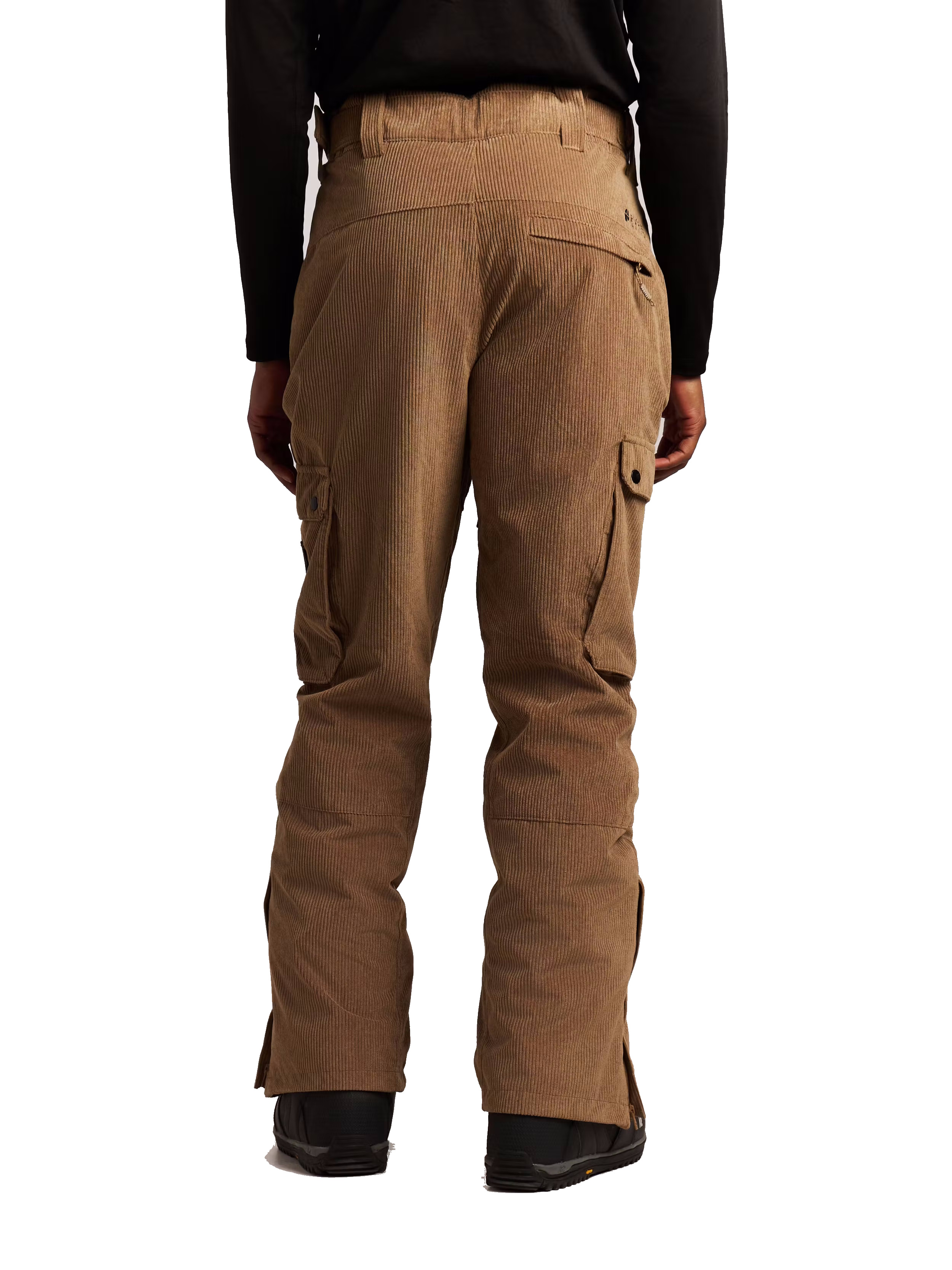 Protest Herren Cord Skihose PRTJoss Sandy Brown