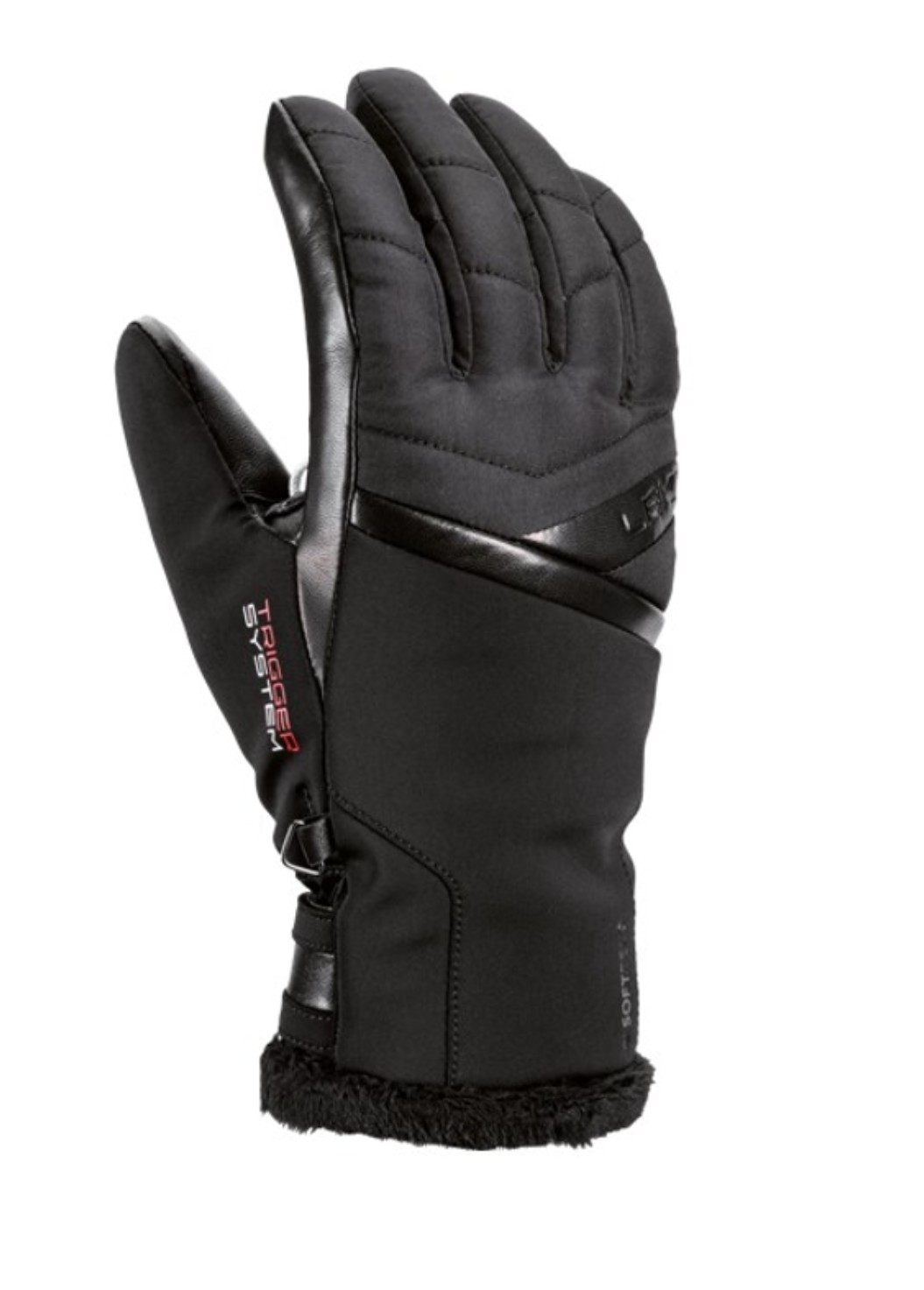 Leki Damen Handschuhe Snowfox 3D Women Black