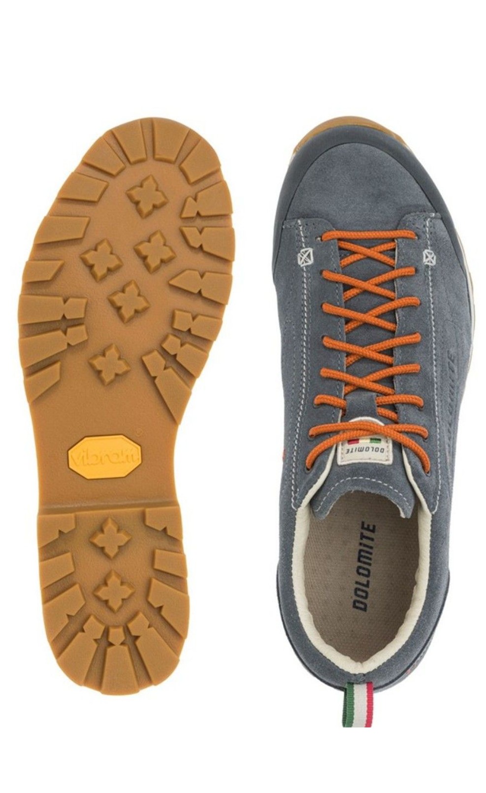 Dolomite Schuhe 54 Low Evo Gunmetal Grey / Canapa Beige