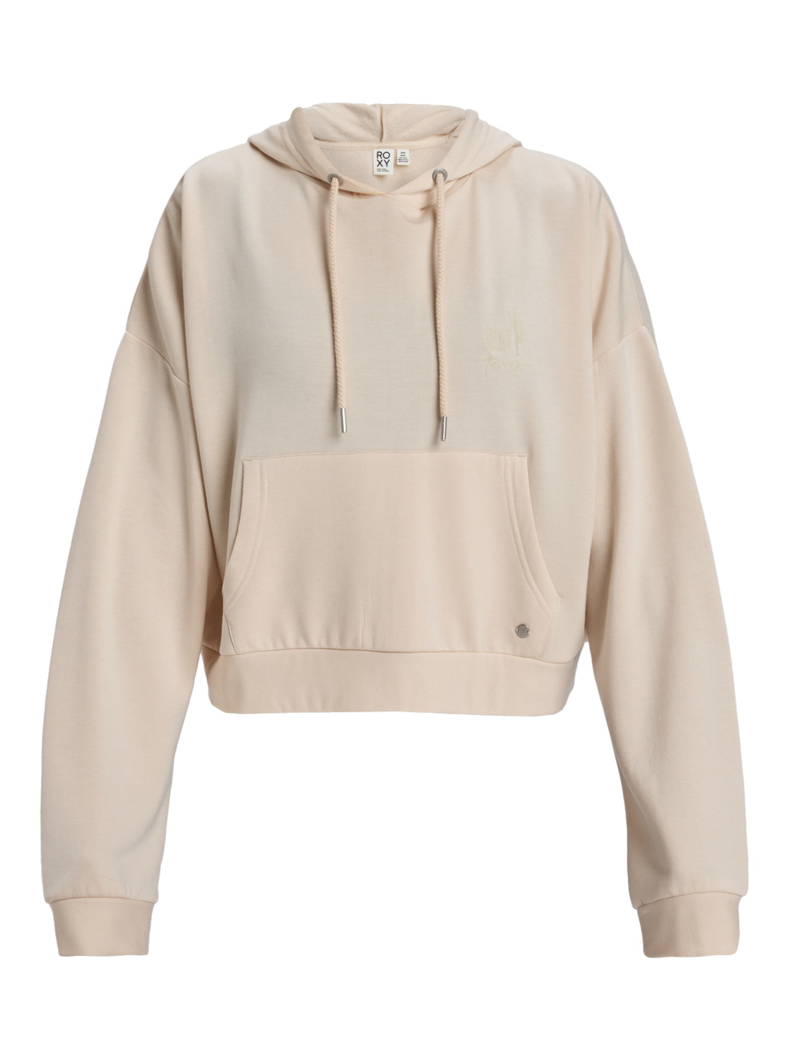 Roxy Kapuzenpullover Surfing By Daylight Parchment