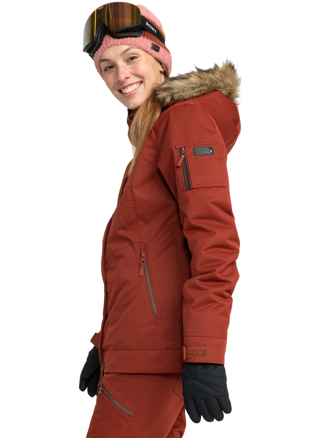 Roxy Schneejacke Meade rot