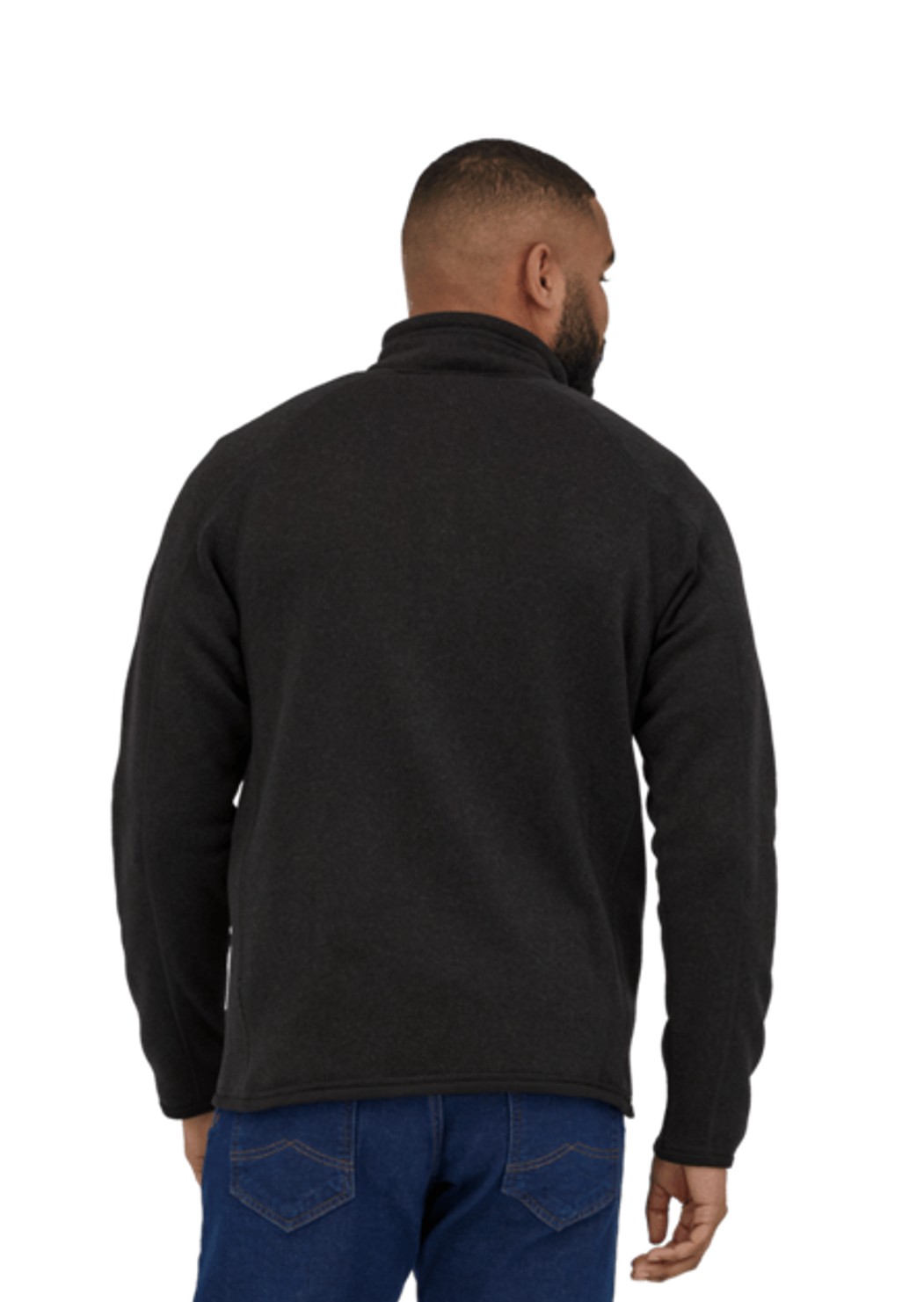 Patagonia Herren Fleece Pullover Better Sweater 1/4 Zip Black