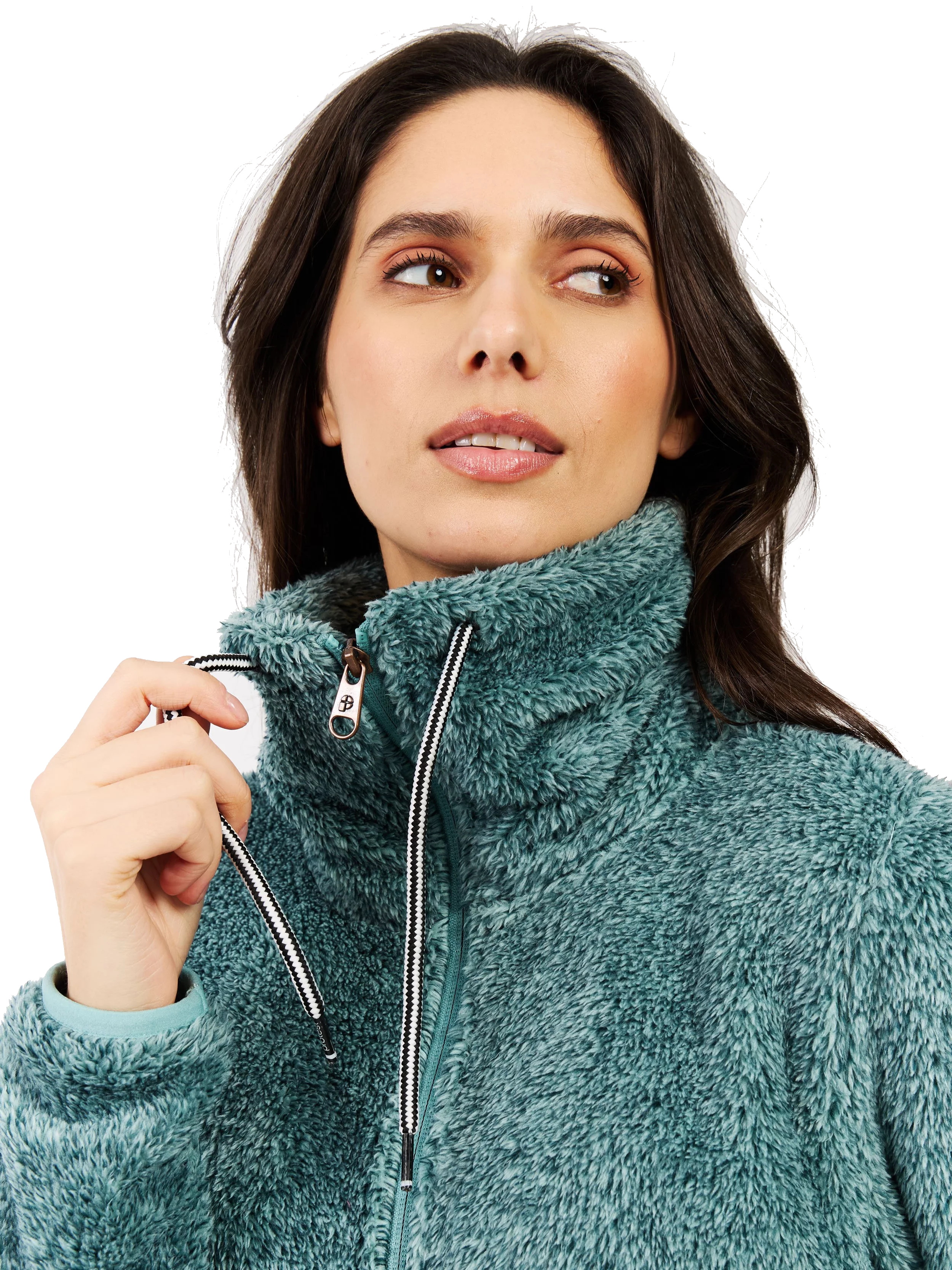 Protest Damen Fleecejacke RIRI Glacial Blue