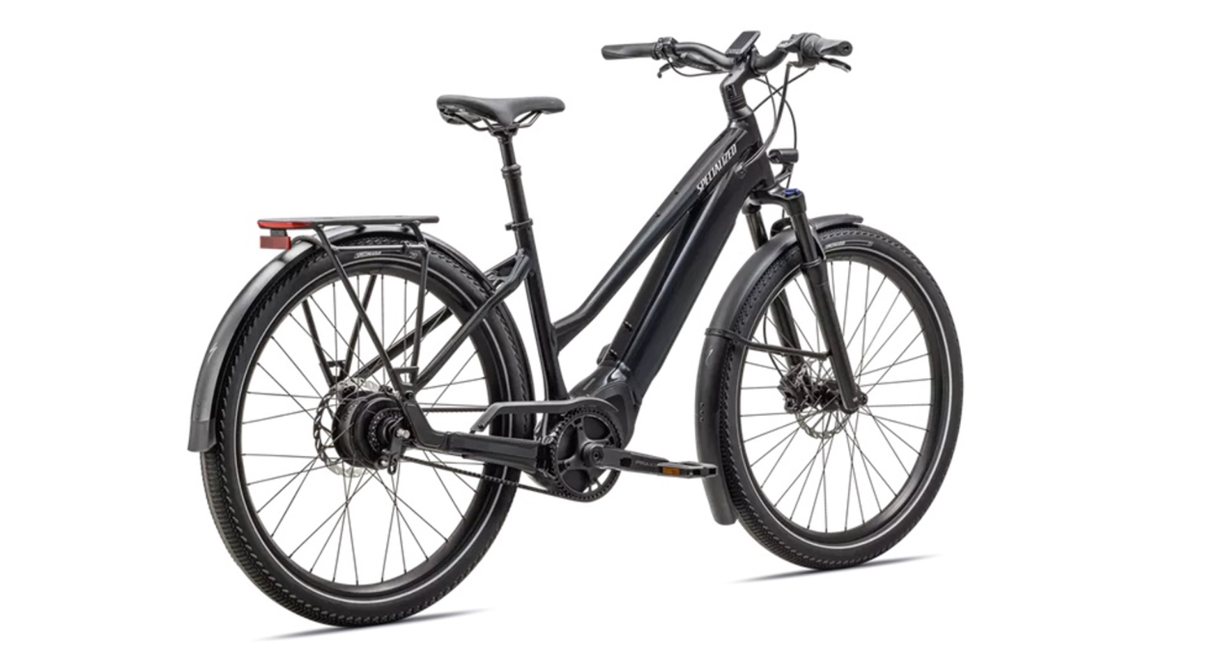 Specialized Turbo Vado 4.0 IGH ST City Bike Gloss Castblack / Satin Silver Reflective 2025 