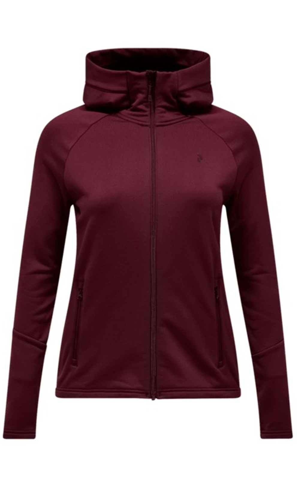 Peak Performance Damen Essential Midlayer Zip Hood PORTO