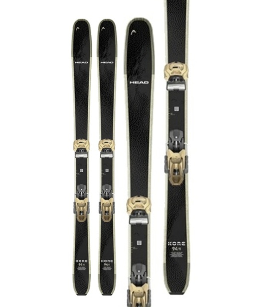 Head Kore 94TI Allmountainski Set Black 2026