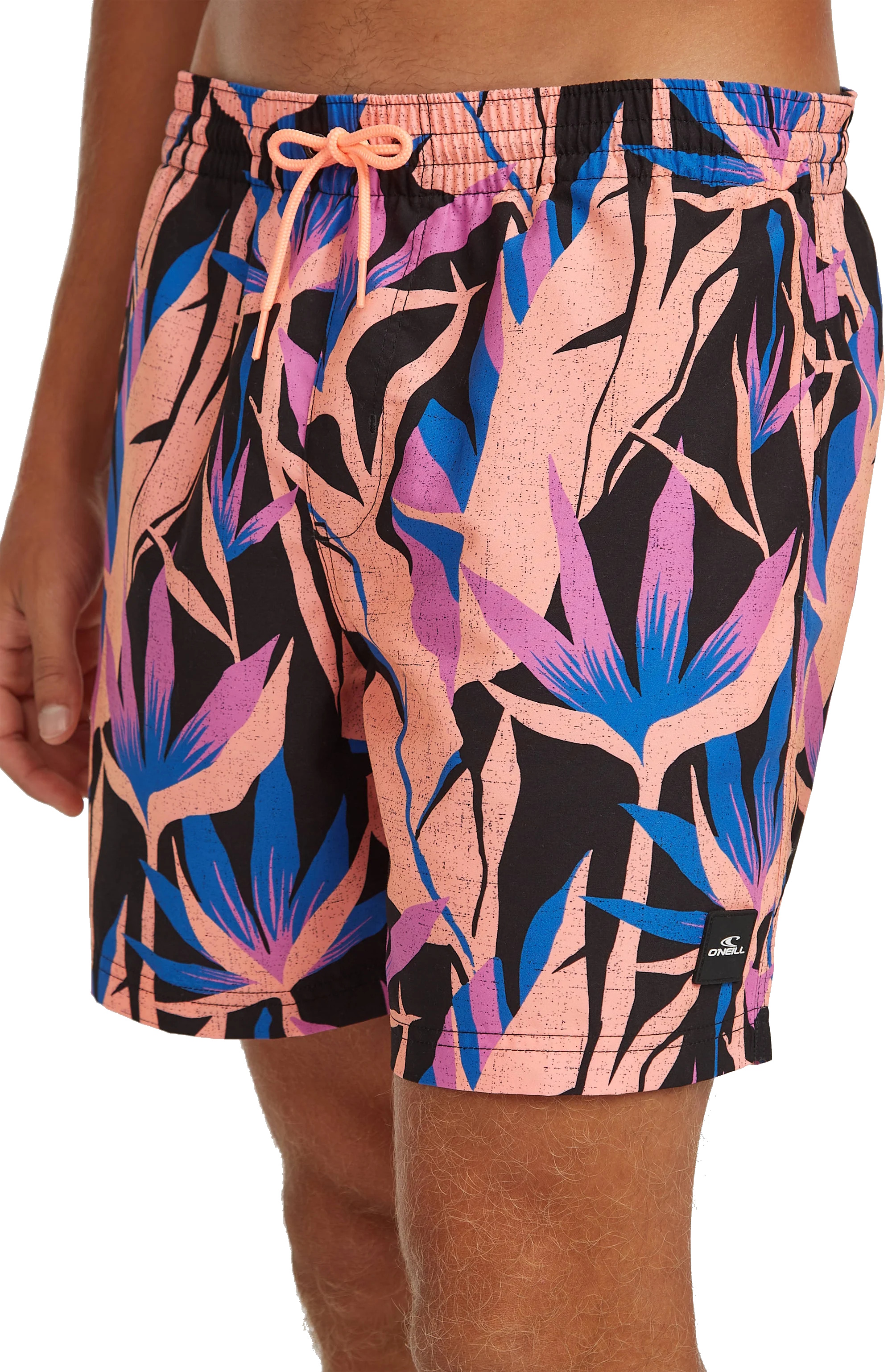 O'Neill Herren Badeshorts Print 16" Black Tropical Big