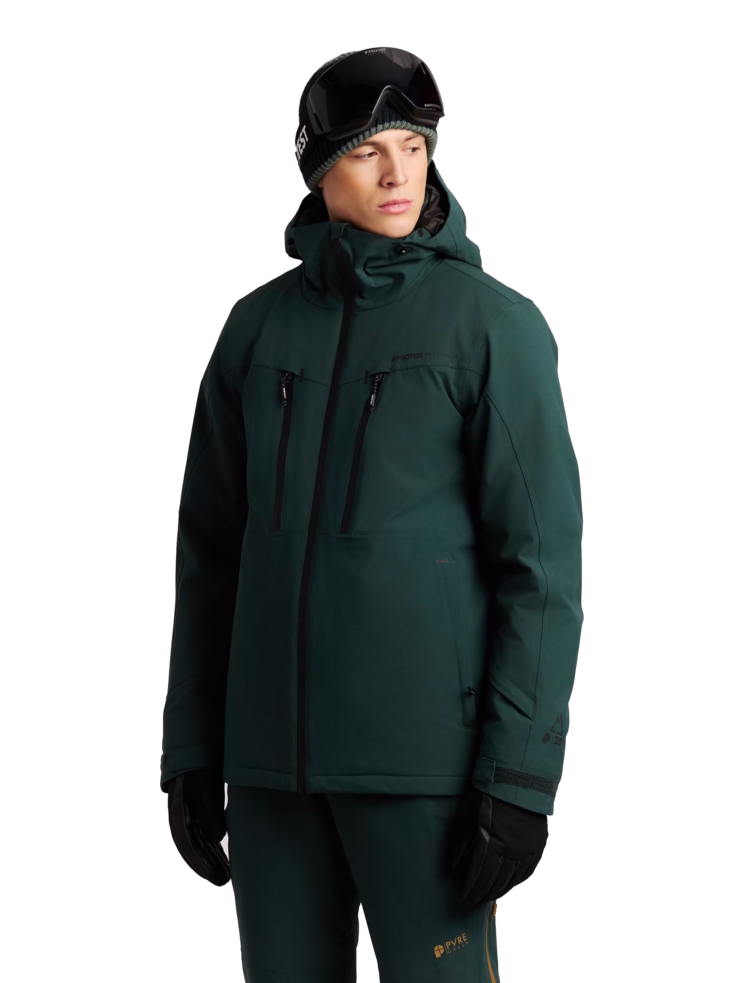 Protest Herren Skijacke PRTTIMOTHY Kombu green