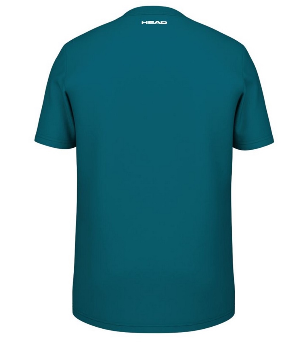 Head T-Shirt Rainbow Teal