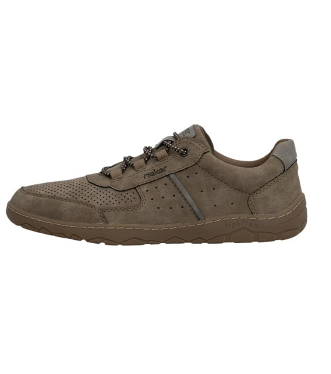 Rieker Slip On Perforated Brown