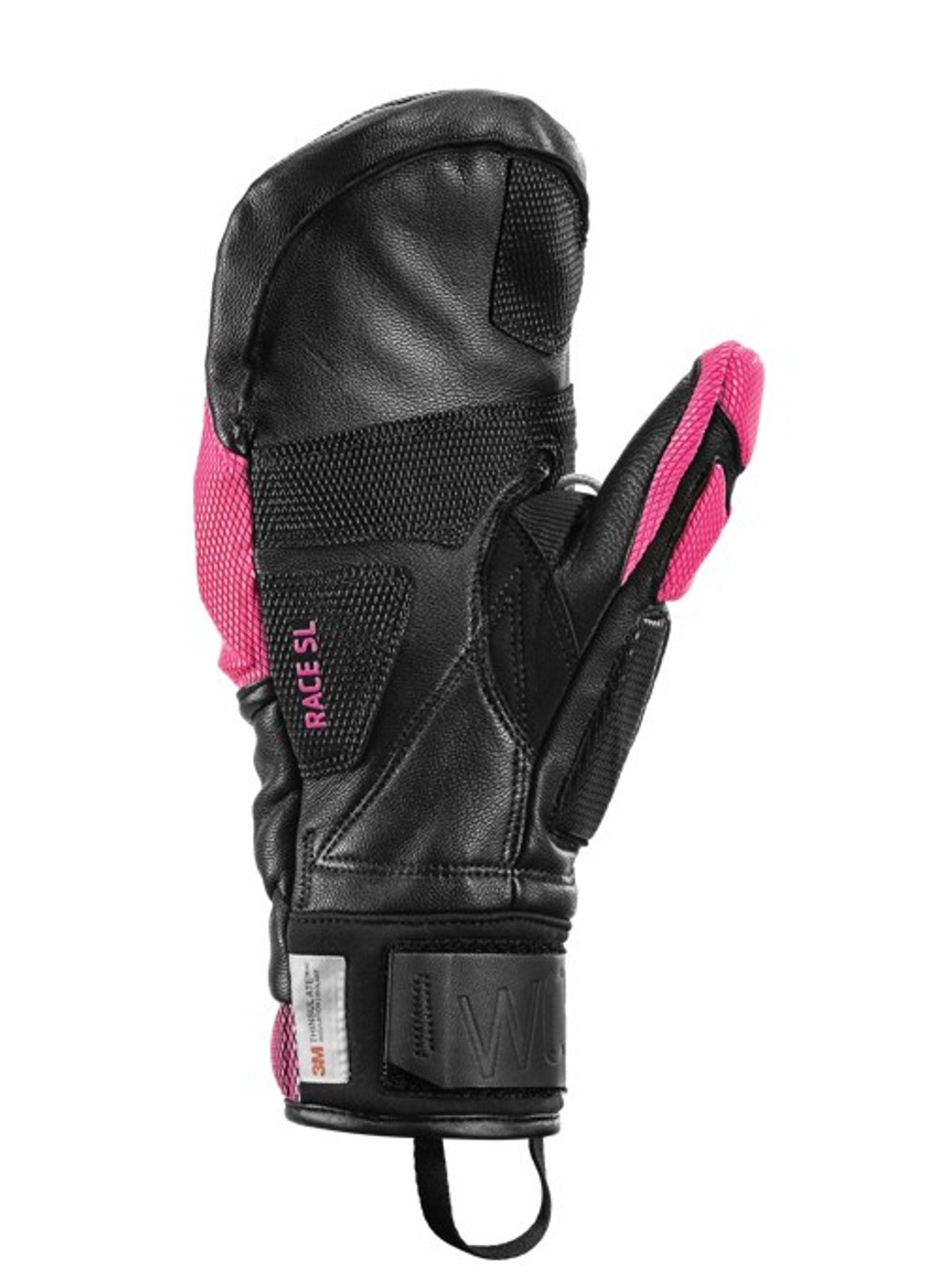 Leki Handschuhe WCR Venom SL 3D Mitten black-pink