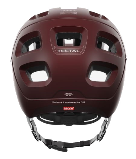 POC Tectal Fahrradhelm Garnet Red Matt