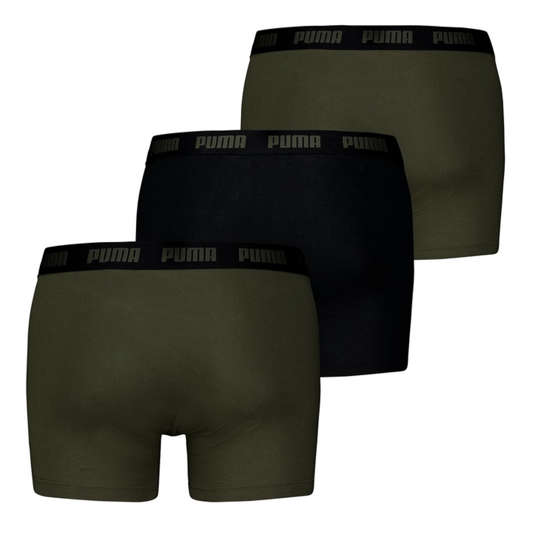 Puma Herren Boxershorts 3er Pack Forest Night